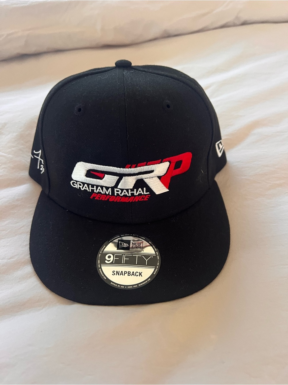 Graham Rahal Performance Black 9FIFTY Snapback Hat
